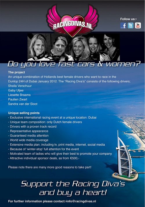 Racing Diva's: Do you love fast cars and women?